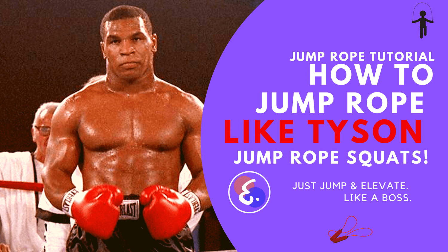 Jump Rope Squats (2020): How to Jump Rope like MIKE TYSON!
