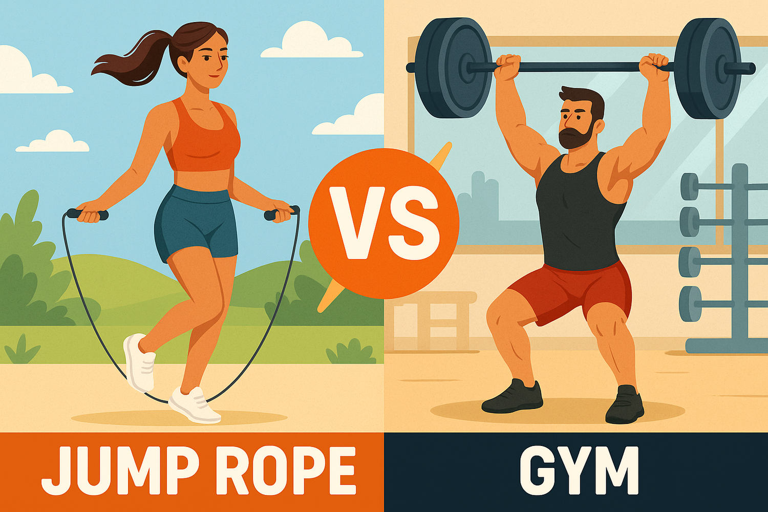 Jump Rope vs. the Gym: The Smart Summer Choice