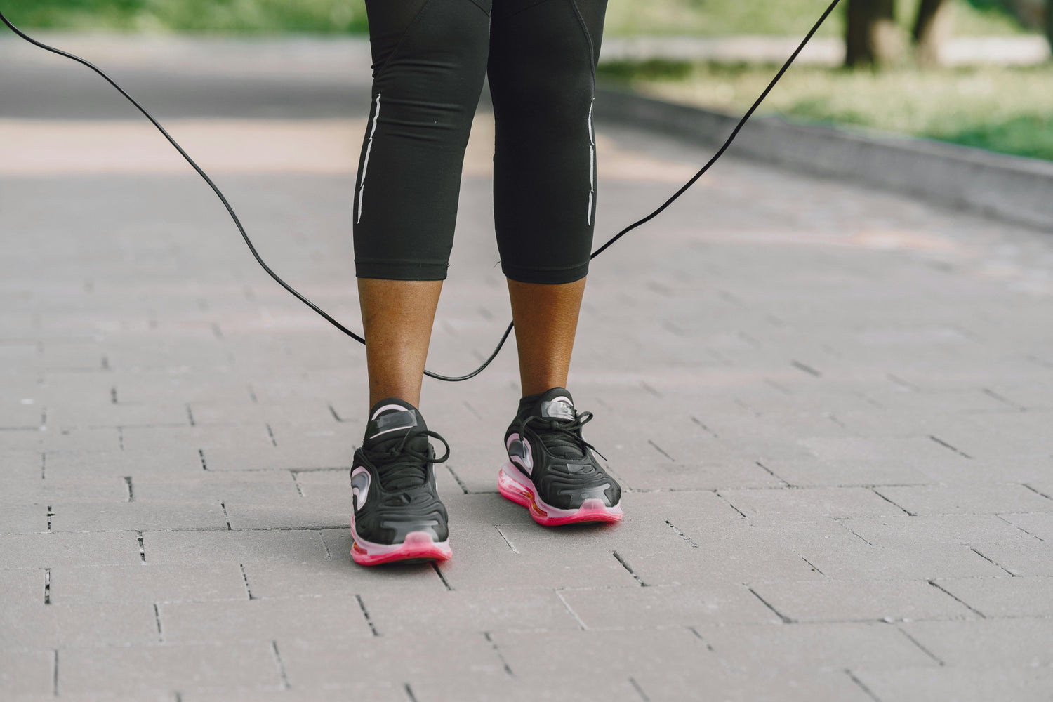 Beginner learning Jumping Rope for weight loss and fitness