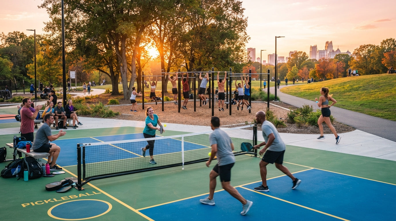 pickleball is currently attracting thousands of enthusiasts