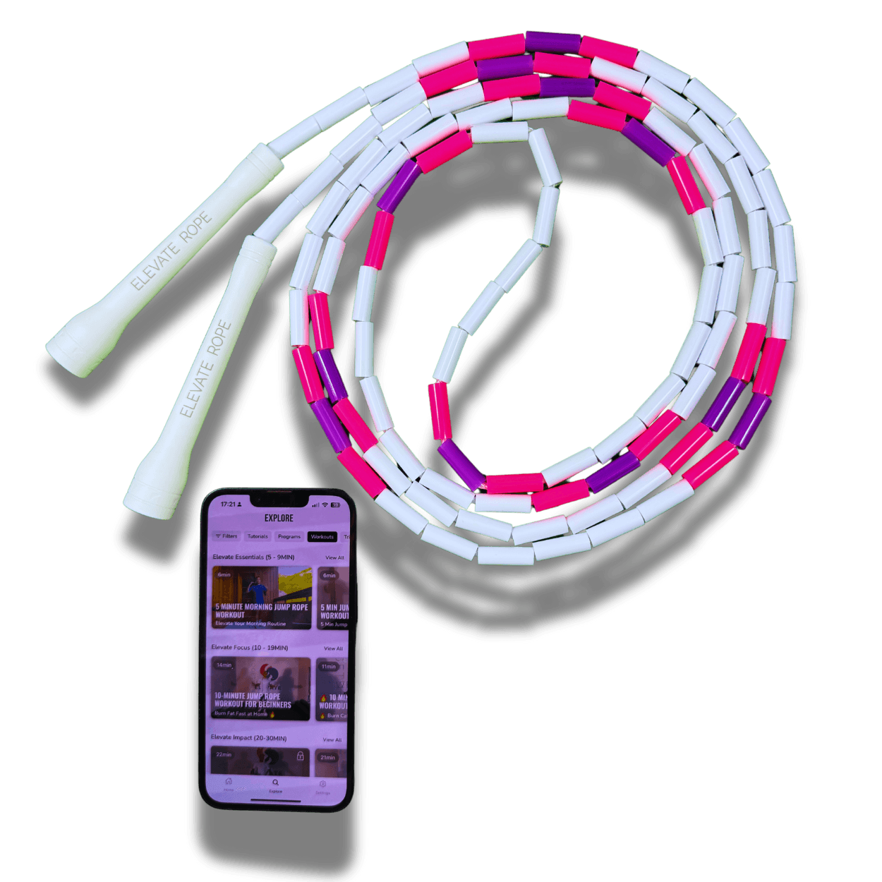 Unicorn - Beaded Jump Rope - Elevate Rope