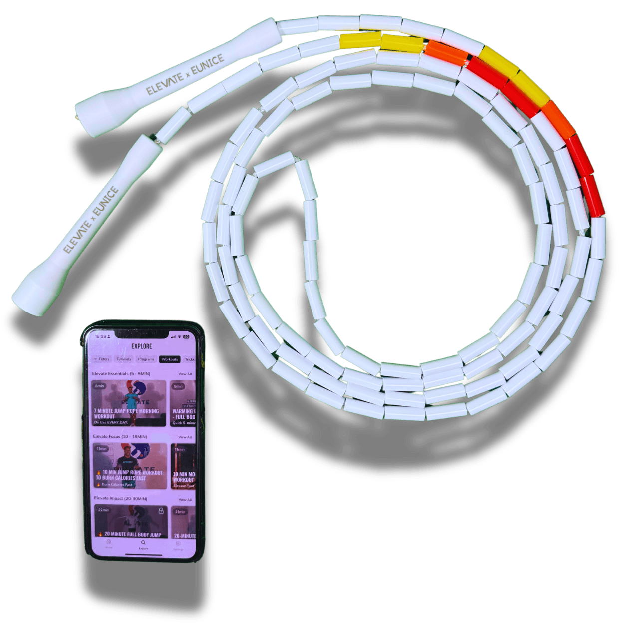 Ignite Your Cardio with the Ember Beaded Jump Rope for Cardio - Elevate Rope