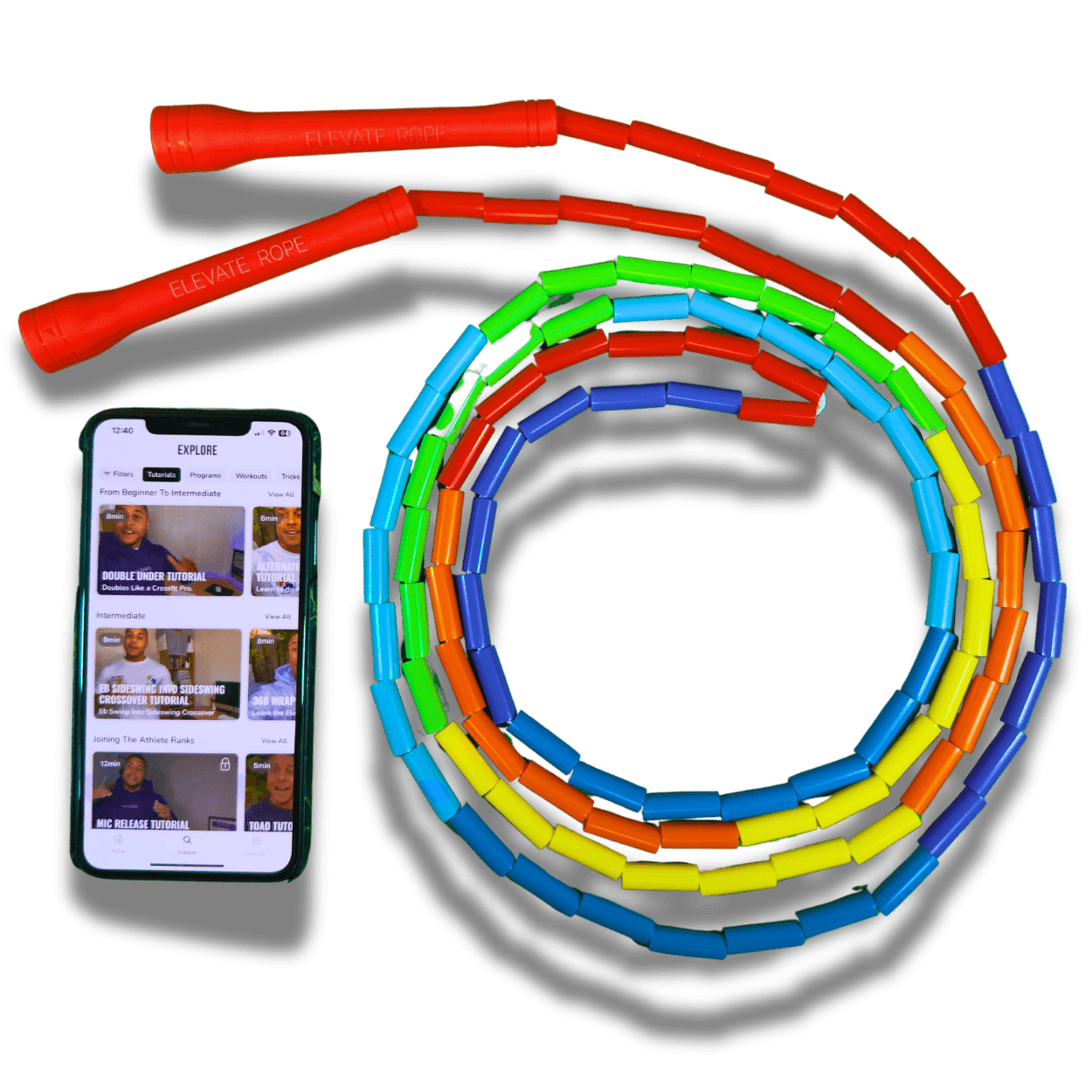 Rainbow – Beaded Jump Rope - Elevate Rope