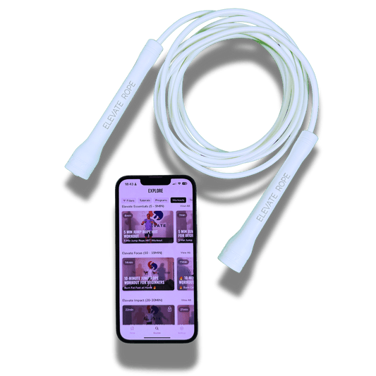 Elevate Speed Rope MAX (PURITY) – Premium Speed Jump Rope - Elevate Rope