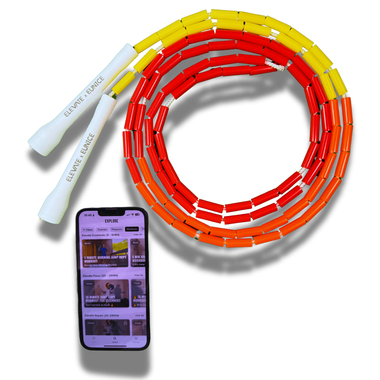 Inferno - Beaded Jump Rope - Elevate Rope