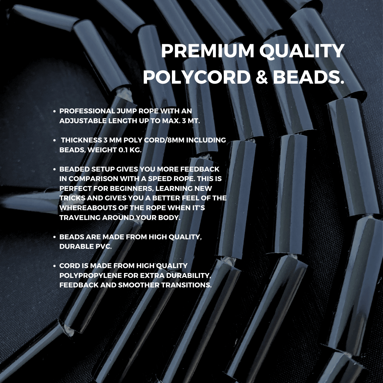 Elegance – Beaded Jump Rope - Elevate Rope