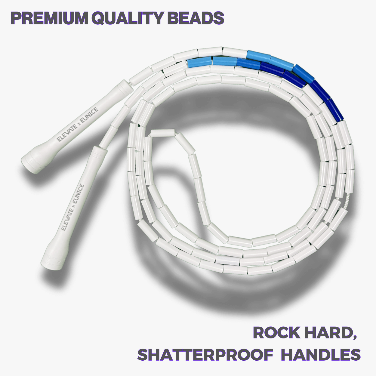 Unlock Flow with the Frost Beaded Jump Rope for Freestyle - Elevate Rope