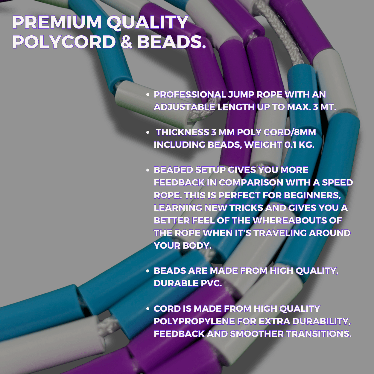 Elevate – Beaded Jump Rope - Elevate Rope