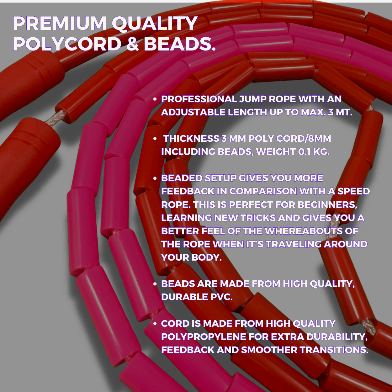 Irisha – Beaded Jump Rope - Elevate Rope