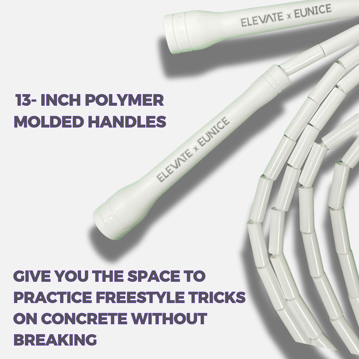 Unlock Flow with the Frost Beaded Jump Rope for Freestyle - Elevate Rope