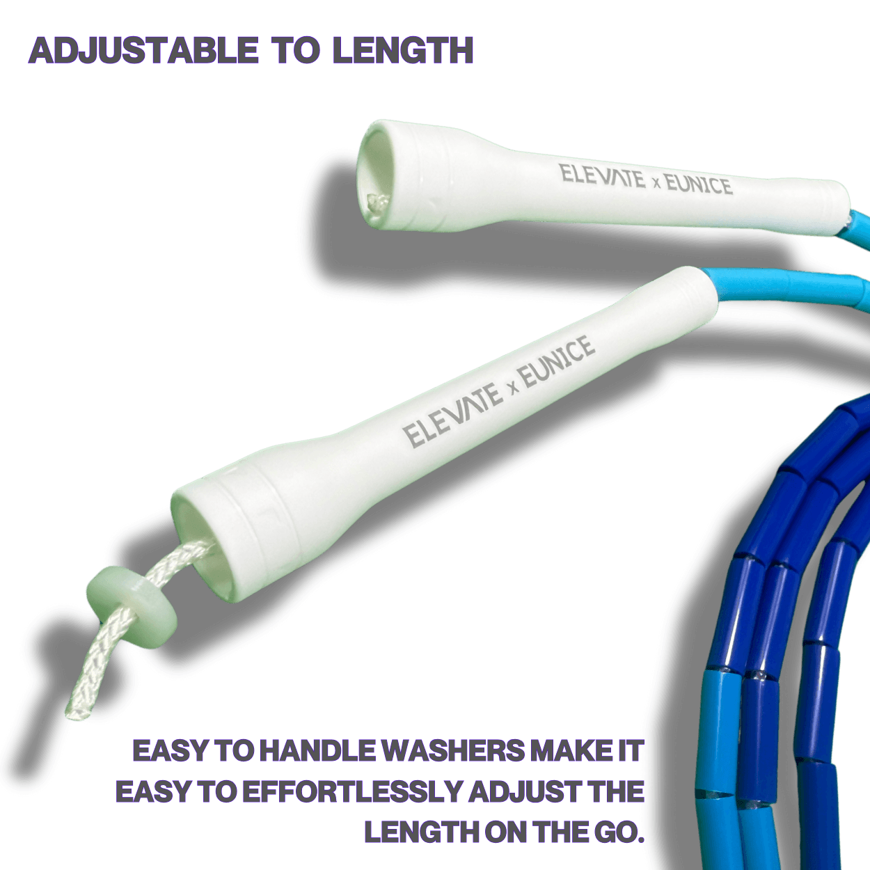 Storm Beaded Jump Rope – Beaded Jump Rope for Beginners - Elevate Rope