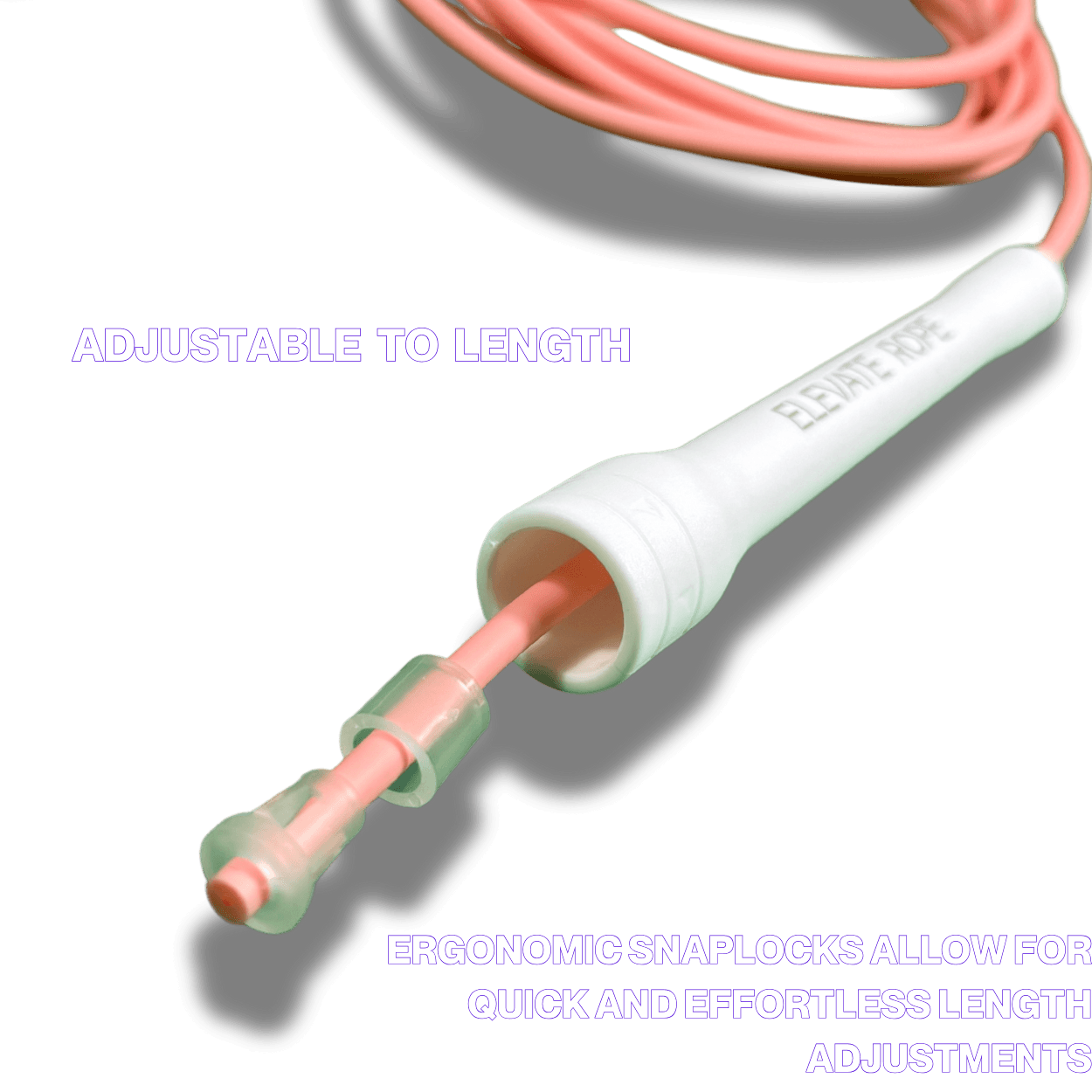 Elevate Speed Rope MAX (COTTON CANDY) - Elevate Rope