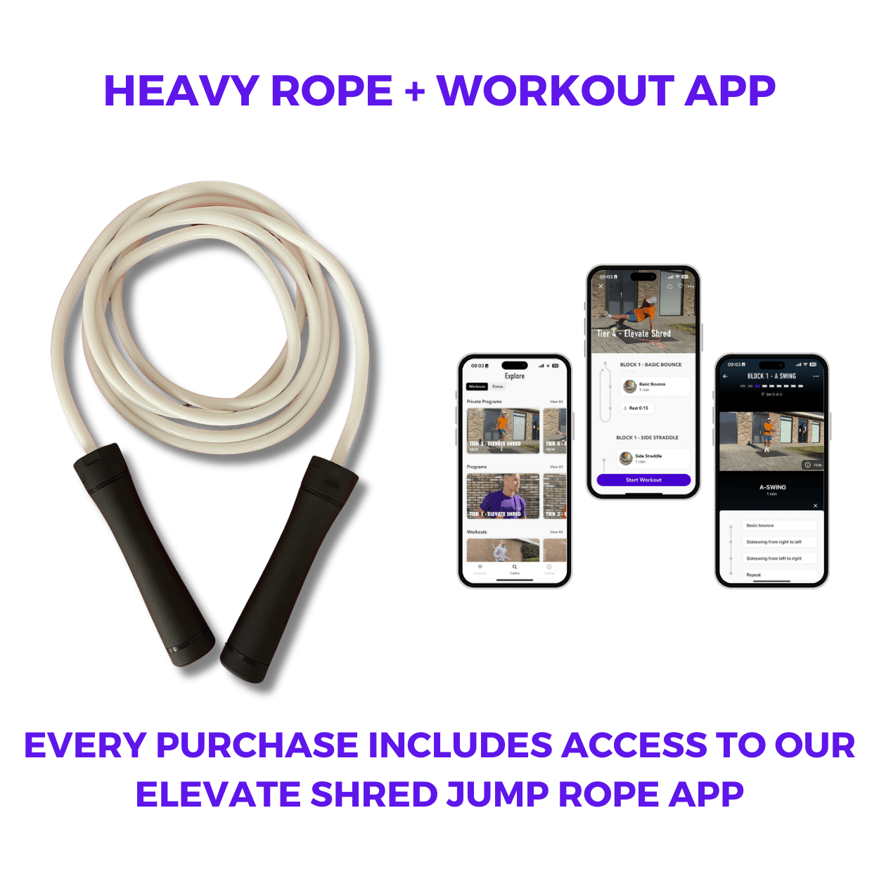 Elevate Gravity Heavy Rope (HUMILITY) - Elevate Rope