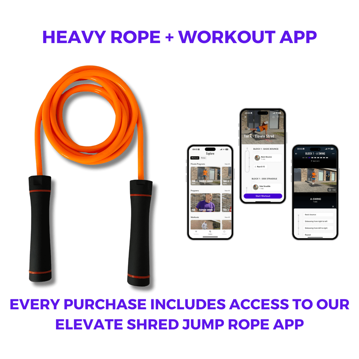 Elevate Gravity Heavy Rope (ASPIRATION) - Elevate Rope