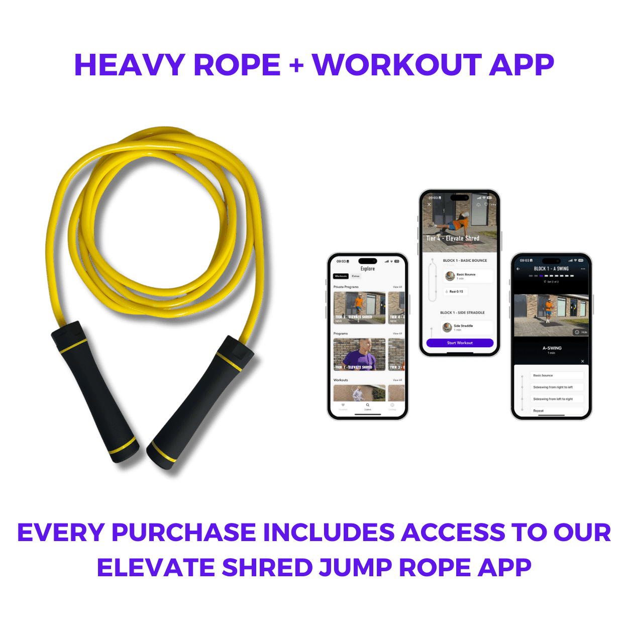 Elevate Gravity Heavy Rope (OPTIMISM) - Elevate Rope