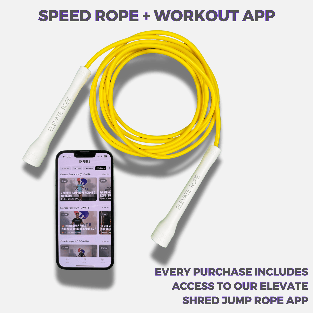 Elevate Speed Rope MAX (SUN) - Elevate Rope