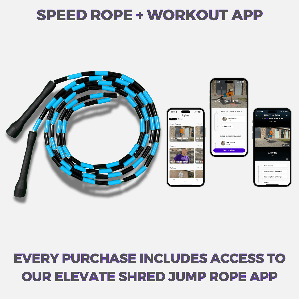 Skink - Beaded Jump Rope - Elevate Rope
