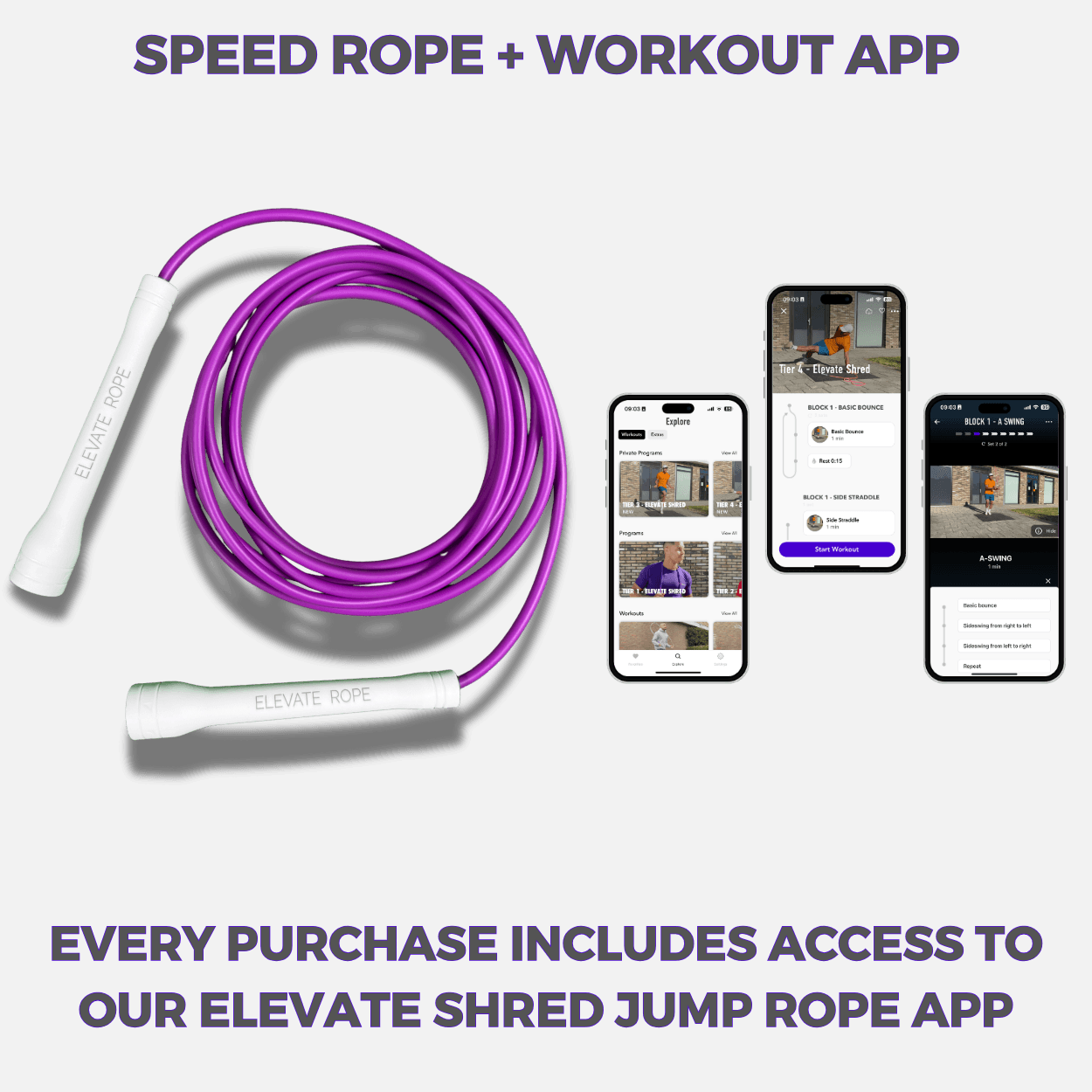 Elevate Speed Rope MAX (CONFIDENCE) - Elevate Rope