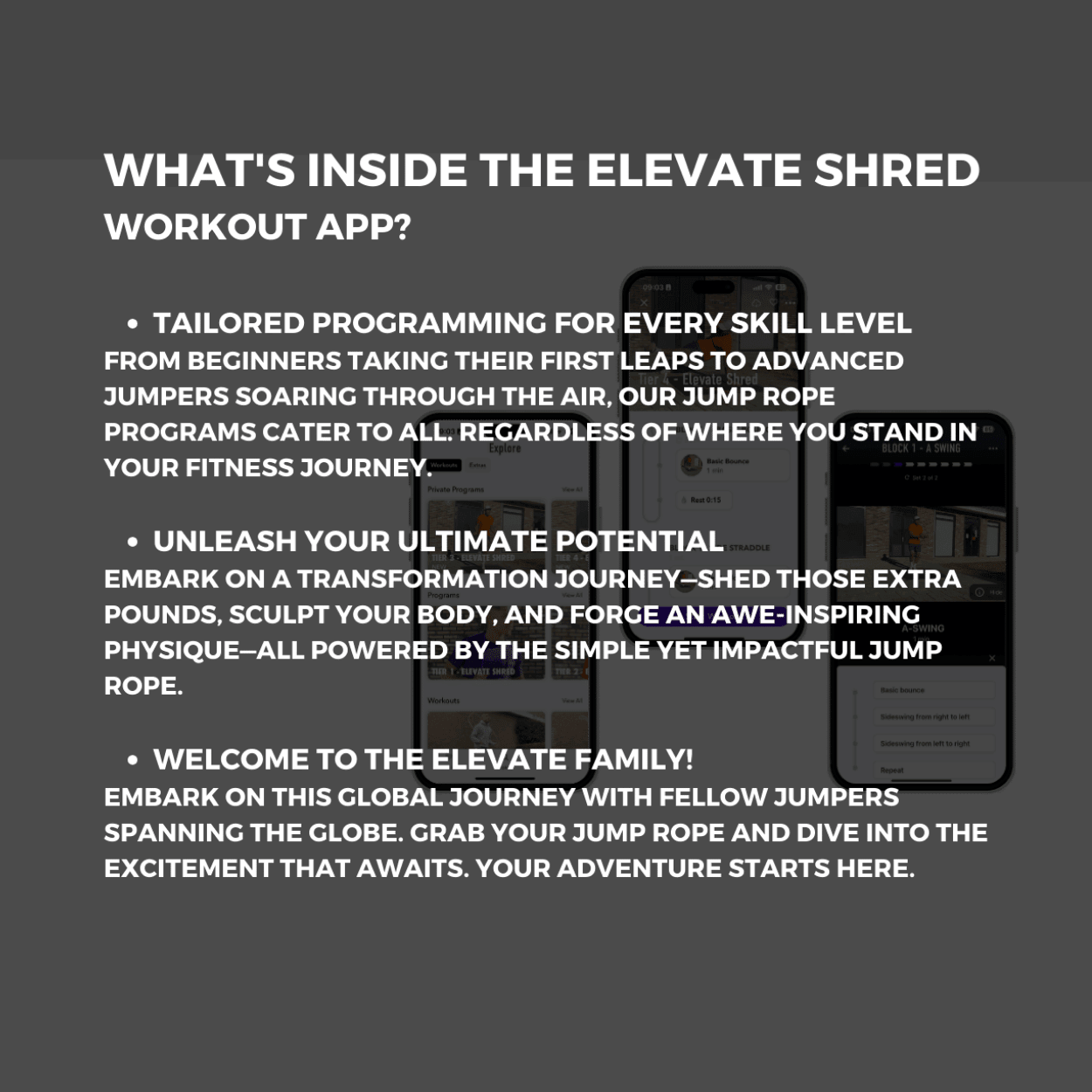 Elevate Gravity Heavy Rope (ASPIRATION) - Elevate Rope