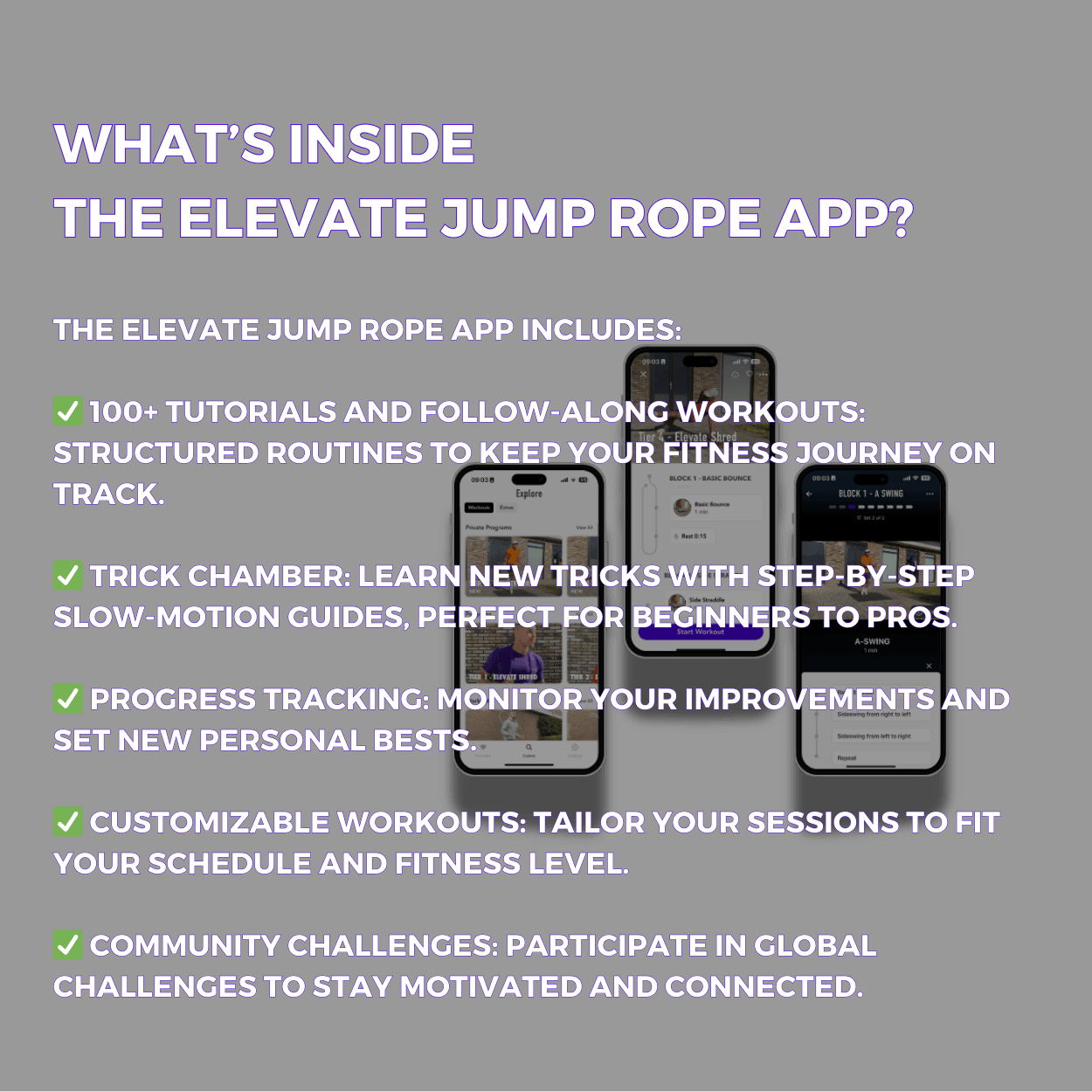 Storm Beaded Jump Rope – Beaded Jump Rope for Beginners - Elevate Rope