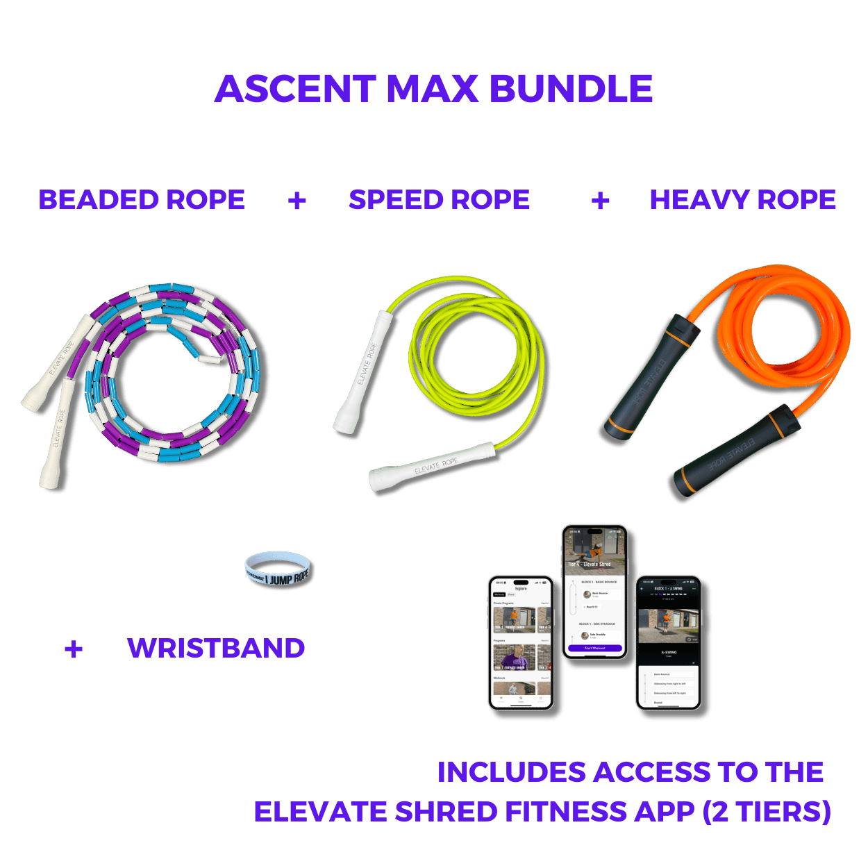 Ascent MAX Bundle - Elevate Rope