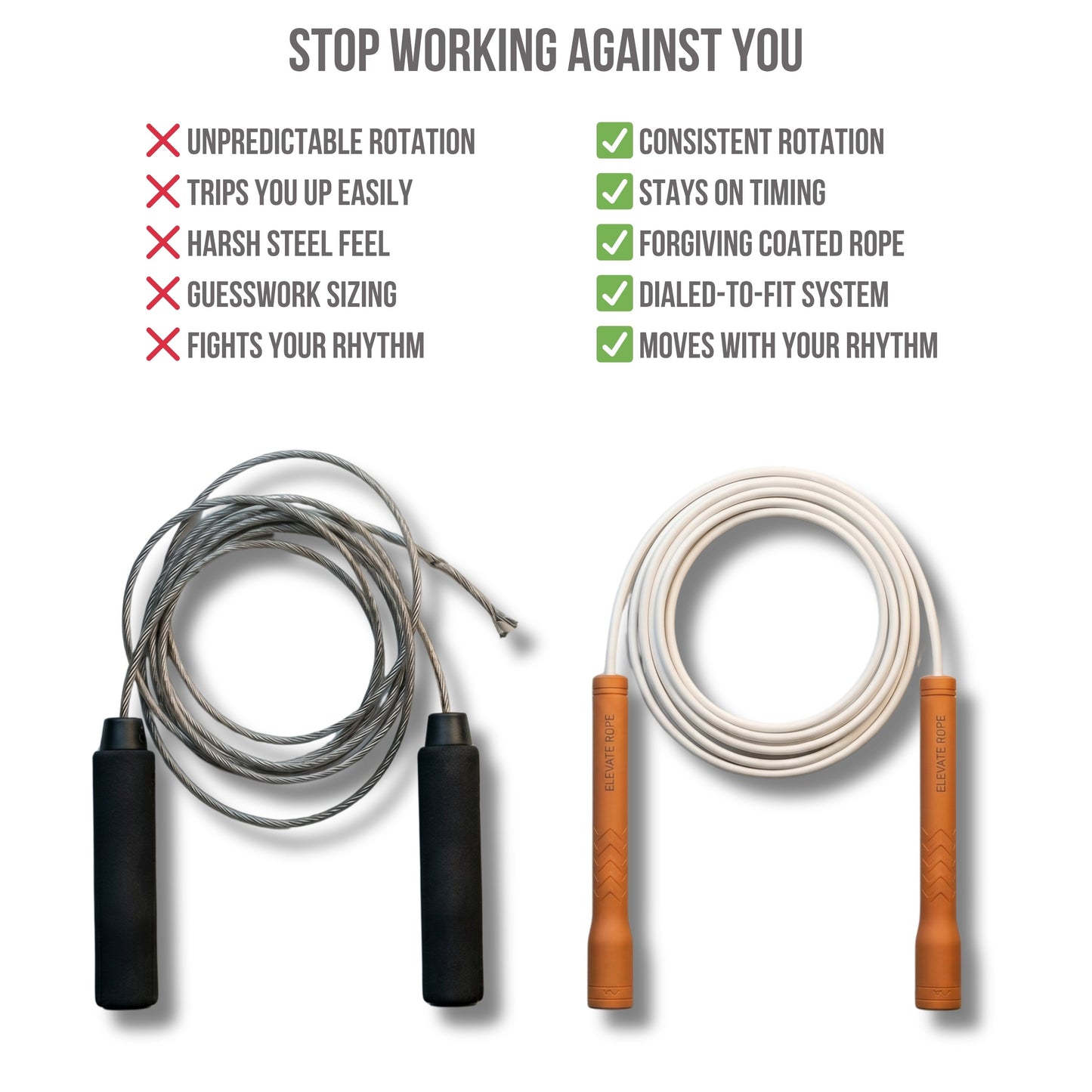 Freestyle Jump Rope – Orange Flare