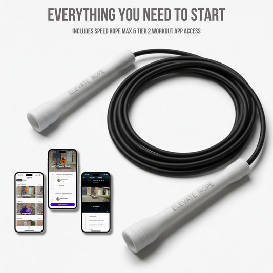 Speed Rope Max with workout app access for full-body fitness training and skill building