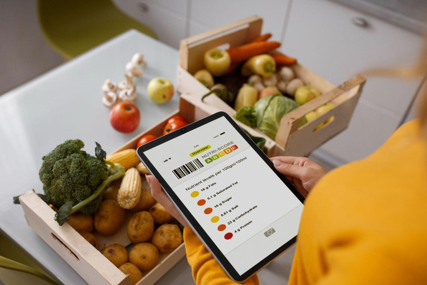 Fruits and Vegetable Servings: Customizable Portion Size Recommendations for Vegetables