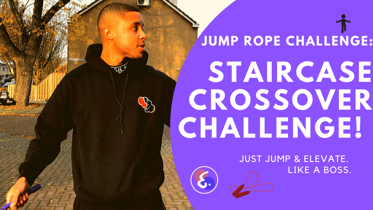 Jump Rope Crossover Challenge! &#8211; Jump Rope Challenges (#ElevateChallenges) - Elevate Rope