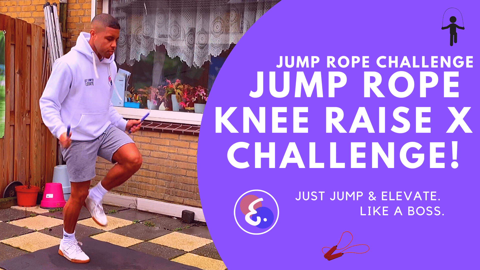 Jump Rope Knee Raise X Challenge! – Jump Rope Challenges #Elevat ...