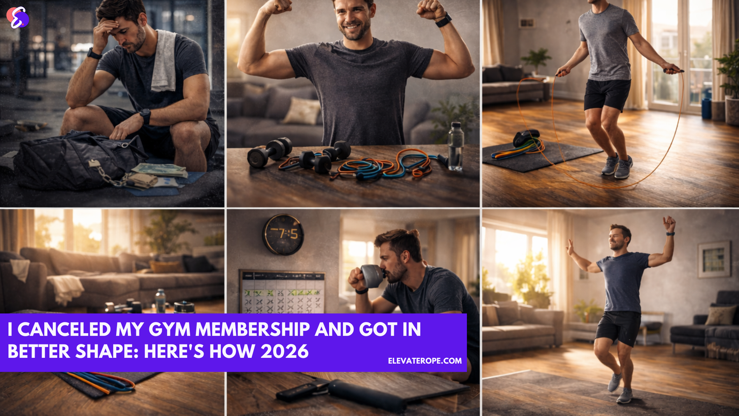 i cancelled my gym memberschip and got fit