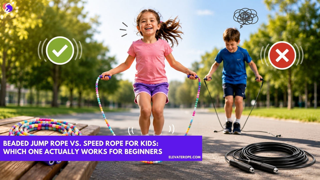Beaded Jump Rope vs. Speed Rope for Kids: Which One Actually Works for Beginners