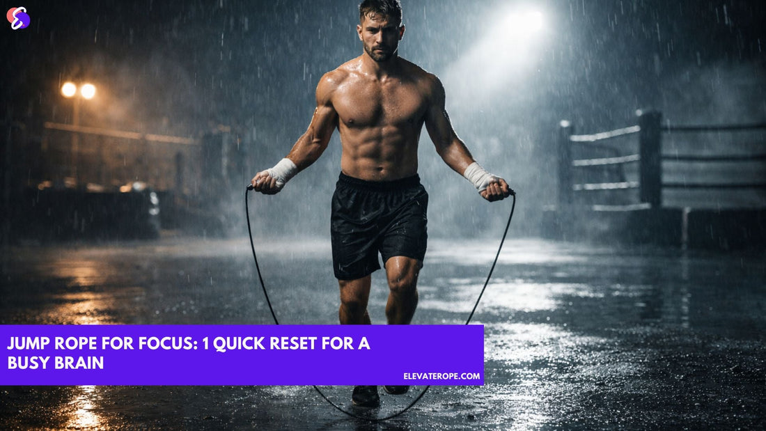 Jump Rope for Focus: 1 Quick Reset for a Busy Brain