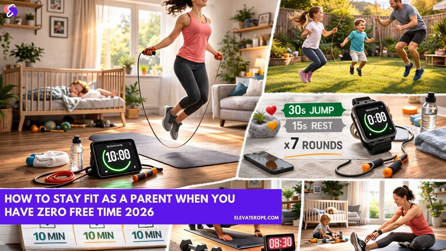 how to stay fit as a parent