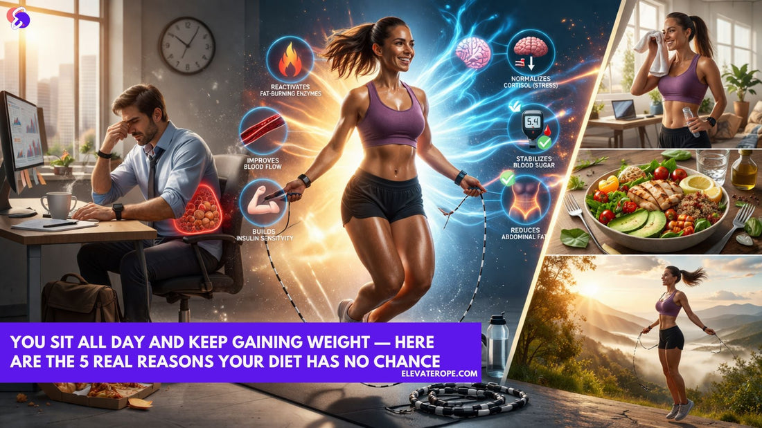 You Sit All Day and Keep Gaining Weight  Here Are the 5 Real Reasons Your Diet Has No Chance