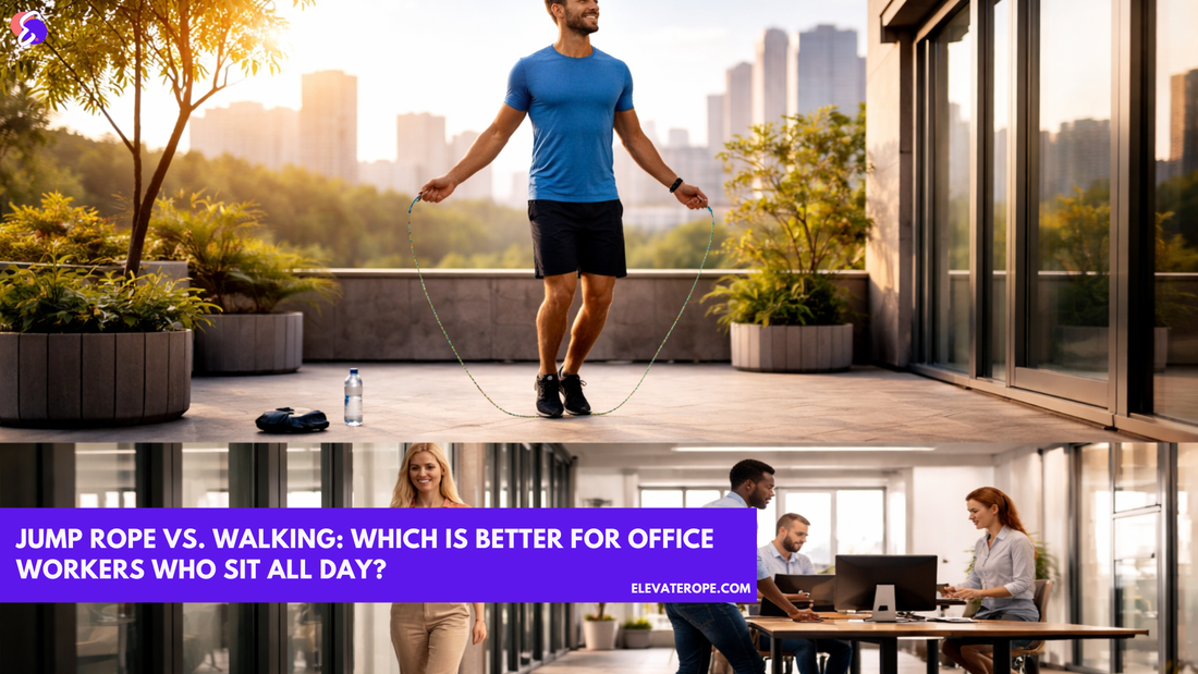 Jump Rope vs. Walking: Which Is Better for Office Workers Who Sit All Day?