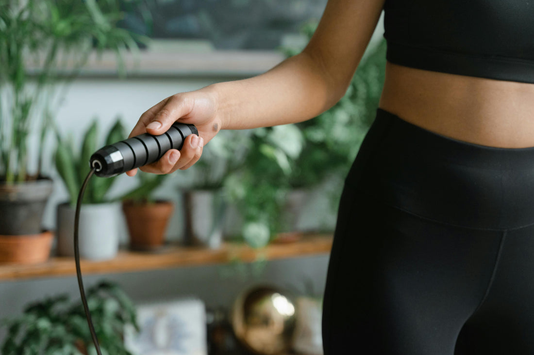 Jump rope workouts from home - Elevate Rope