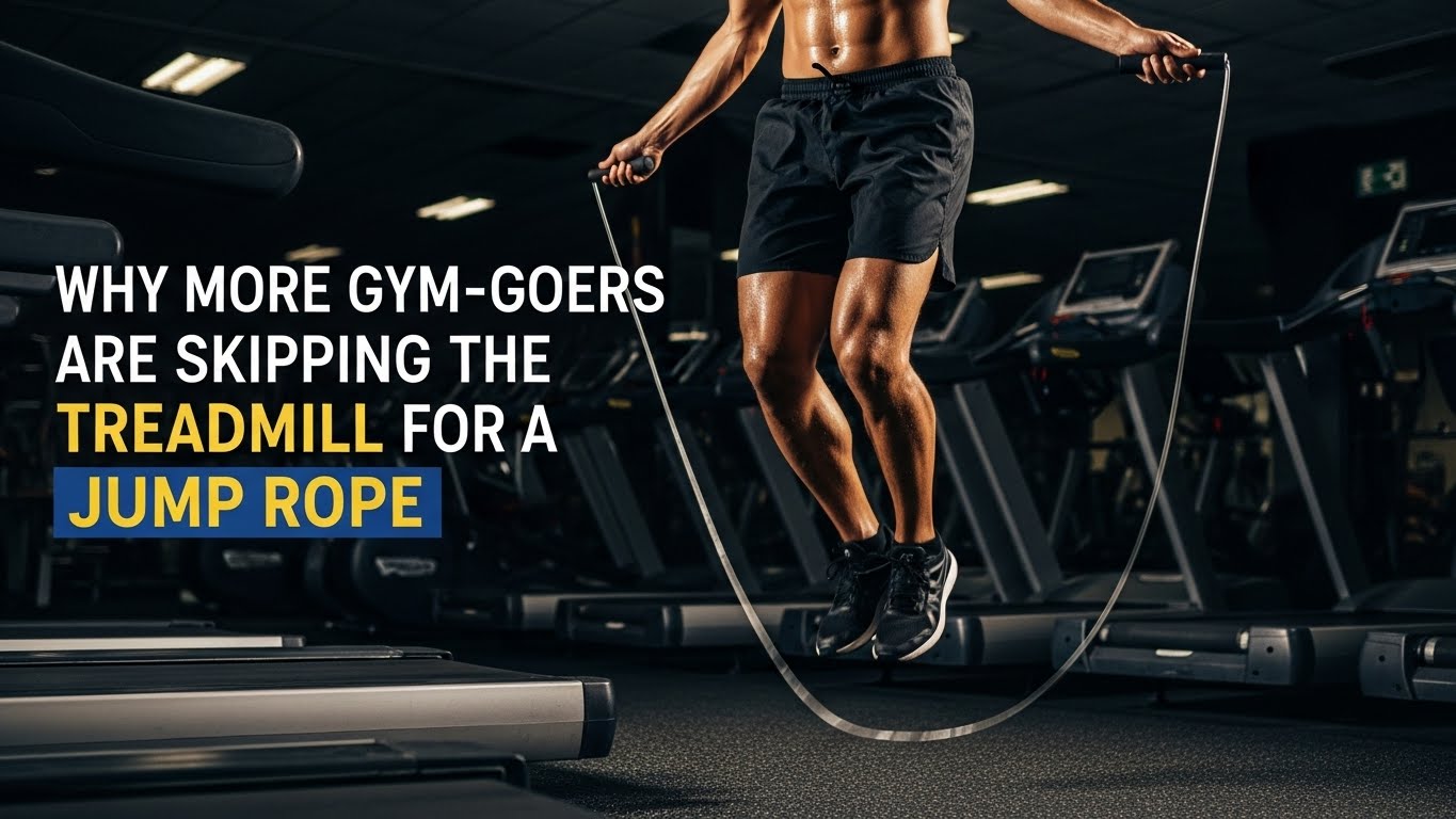 Why More Gym-Goers Are Skipping the Treadmill for a Jump Rope
