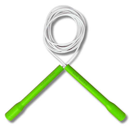 Long Handle Jump Rope (Green Leaf) - Elevate Rope
