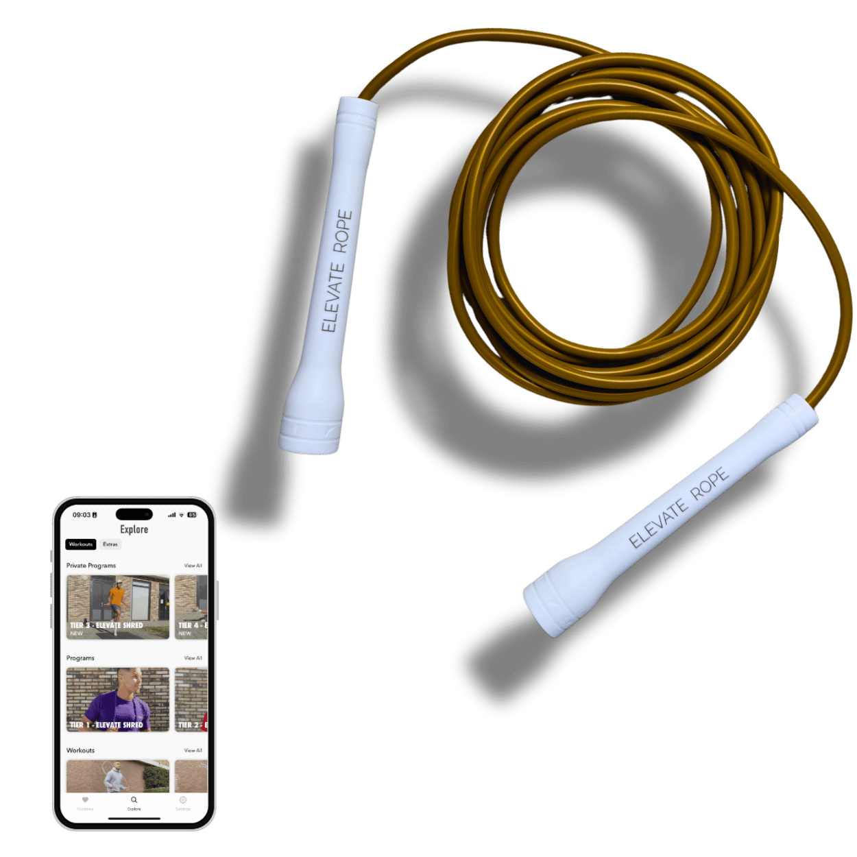 Speed Jump Rope – Gold