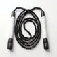 Freestyle Beaded Jump Rope – Elegance Black
