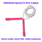 Long Handle Jump Rope (Pink Lake) - Elevate Rope