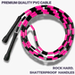 Pink Demon - Beaded Jump Rope - Elevate Rope