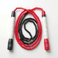 Freestyle Beaded Jump Rope – Red/Black