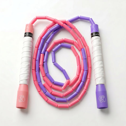 Freestyle Beaded Jump Rope – Pink/Purple