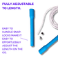 Long Handle Jump Rope (Deep Ocean) - Elevate Rope