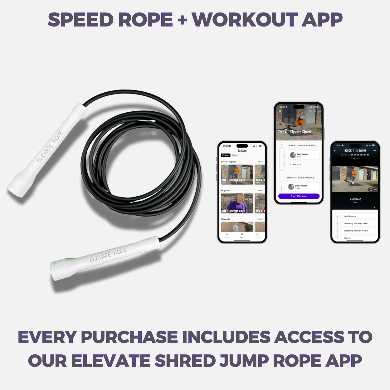 Elevate Speed Rope MAX (POWER) - Elevate Rope