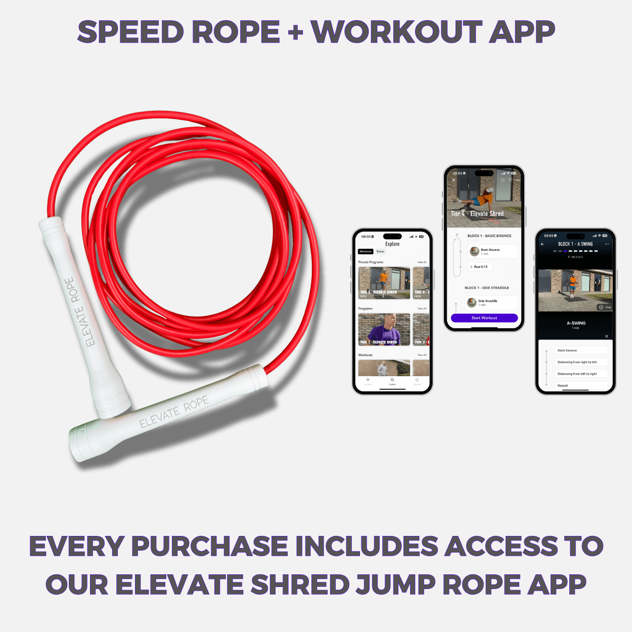 Dominate Your Workouts with a High-Speed Jump Rope - Elevate Rope