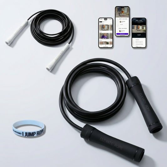 Boxing Jump Rope Bundle – 2 Pro Ropes + Band