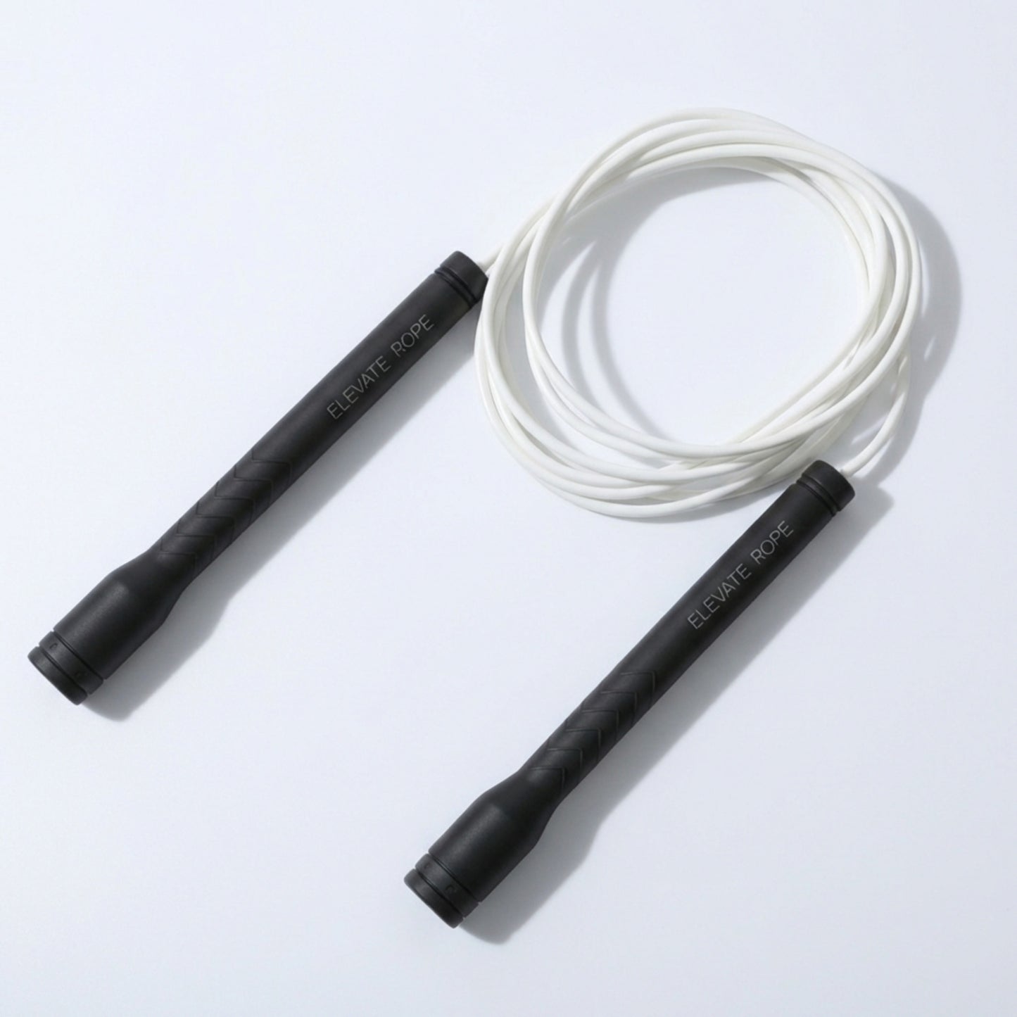 Cuerda para Saltar de Mango Largo (Oliva Negra)